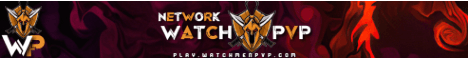 WatchmenPvP banner WatchmenPvP Minecraft server banner