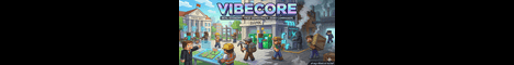 VibeCore banner VibeCore Minecraft server banner