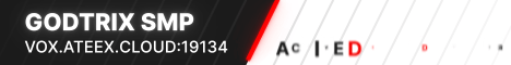 godtrixsmp banner godtrixsmp Minecraft server banner