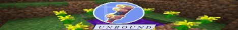 Unbound SMP banner Unbound SMP Minecraft server banner