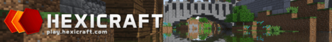 Hexicraft banner Hexicraft Minecraft server banner