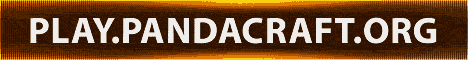 PandaCraft Network banner PandaCraft Network Minecraft server banner