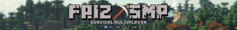 FAIZ SMP banner FAIZ SMP Minecraft server banner