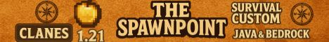TheSpawnPoint banner TheSpawnPoint Minecraft server banner