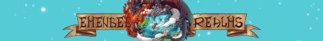 Emenbee Realms banner Emenbee Realms Minecraft server banner