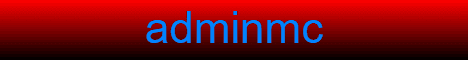 adminmc banner adminmc Minecraft server banner