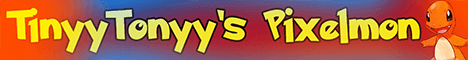 TinyyTonyys Pixelmon banner TinyyTonyys Pixelmon Minecraft server banner