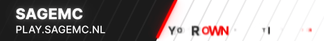 SageMC banner SageMC Minecraft server banner
