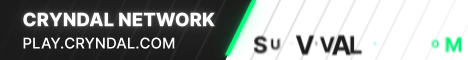 Cryndal Network banner Cryndal Network Minecraft server banner