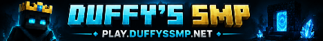 Duffys SMP banner Duffys SMP Minecraft server banner