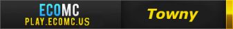 EcoMC Towny Economy Server banner EcoMC Towny Economy Server Minecraft server banner
