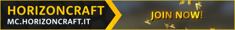 HorizonCraft banner HorizonCraft Minecraft server banner