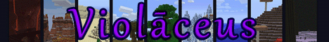 Violaceus banner Violaceus Minecraft server banner