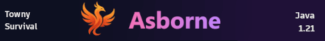 Asborne banner Asborne Minecraft server banner