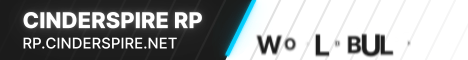 Cinderspire RP banner Cinderspire RP Minecraft server banner