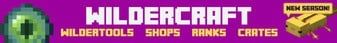WilderCraft banner WilderCraft Minecraft server banner