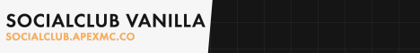 SocialClub Vanilla banner SocialClub Vanilla Minecraft server banner