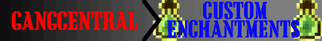 GangCentral banner GangCentral Minecraft server banner