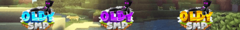 Oldy SMP banner Oldy SMP Minecraft server banner