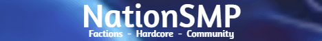 NationSMP banner NationSMP Minecraft server banner