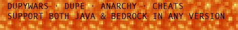 DupyWars banner DupyWars Minecraft server banner