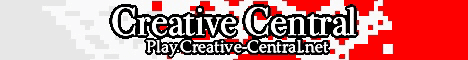 Creative Central banner Creative Central Minecraft server banner
