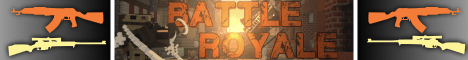 Battle Royale - Last alive gun game banner Battle Royale - Last alive gun game Minecraft server banner