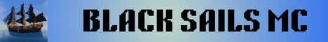 Black Sails MC banner Black Sails MC Minecraft server banner