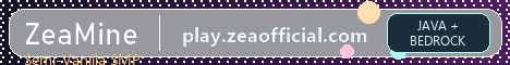 Zeamine banner Zeamine Minecraft server banner