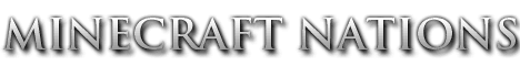 Minecraft Nations banner Minecraft Nations Minecraft server banner