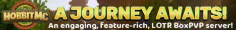 HobbitMC banner HobbitMC Minecraft server banner