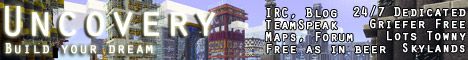 uncovery minecraft banner uncovery minecraft Minecraft server banner