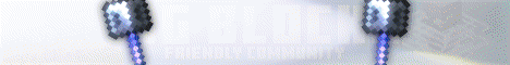 Big Blocks banner Big Blocks Minecraft server banner