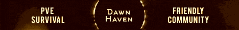 DawnHaven banner DawnHaven Minecraft server banner