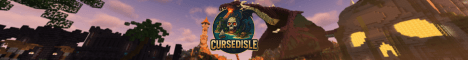 CursedisleMC banner CursedisleMC Minecraft server banner