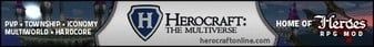 HEROCRAFT banner HEROCRAFT Minecraft server banner