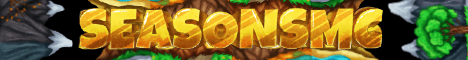 SeasonsMc banner SeasonsMc Minecraft server banner