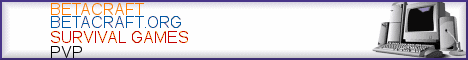 Betacraft banner Betacraft Minecraft server banner
