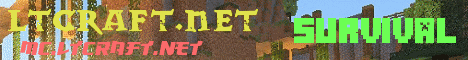 Ltcraft.net banner Ltcraft.net Minecraft server banner
