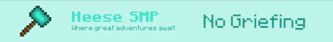 Heese SMP banner Heese SMP Minecraft server banner
