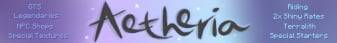 Aetheria: Cobblemon banner Aetheria: Cobblemon Minecraft server banner