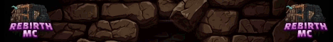 RebirthMC banner RebirthMC Minecraft server banner