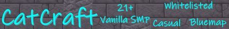 CatCraftMC banner CatCraftMC Minecraft server banner