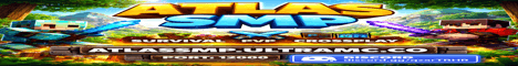 Atlassmp banner Atlassmp Minecraft server banner