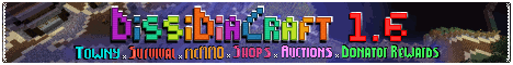 DissidiaCraft banner DissidiaCraft Minecraft server banner