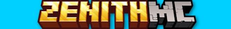 ZenithMC banner ZenithMC Minecraft server banner