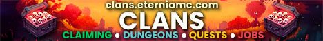 EterniaMC Clans banner EterniaMC Clans Minecraft server banner