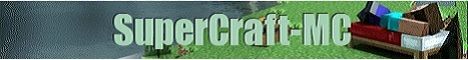 SuperCraft-MC banner SuperCraft-MC Minecraft server banner