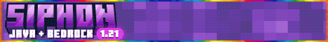 SiphonMC banner SiphonMC Minecraft server banner