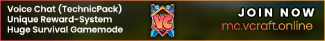 VCraft banner VCraft Minecraft server banner